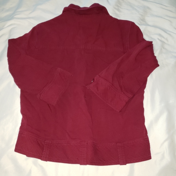 Christopher and Banks burgundy Size s blazer - Picture 3 of 10